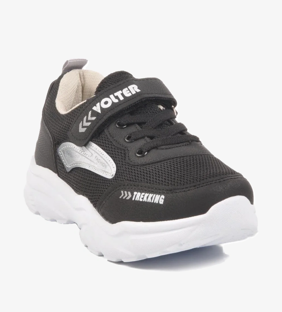 Walkway Siyah-beyaz Buz-turuncu Çocuk Sandalet Spor Ayakkabı Volter 520522 F model görseli