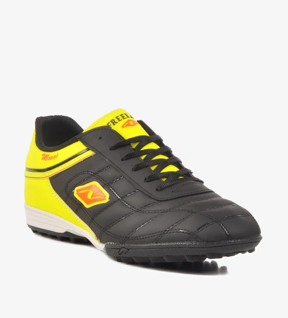 Walkway Siyah-sarı Siyah-saks Büyük Numara Erkek Halı Saha Ayakkabısı Lion 250 M model görseli