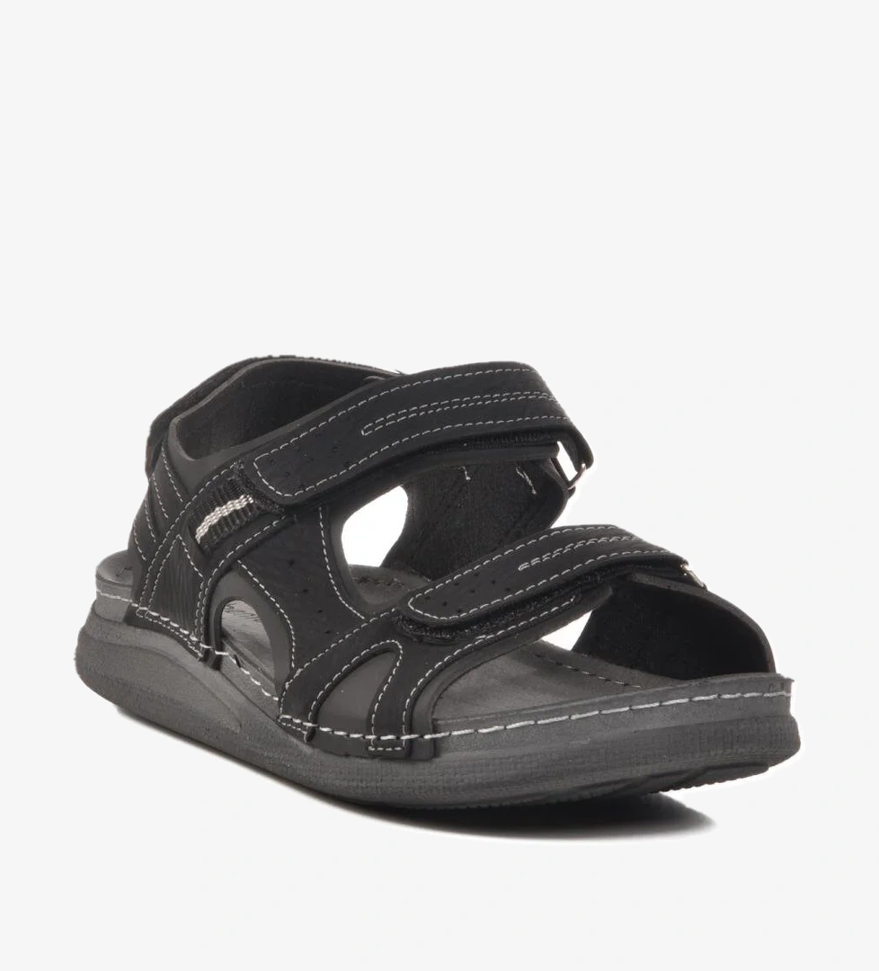 Ayakmod Siyah Erkek Sandalet Bento 86.002 M model görseli