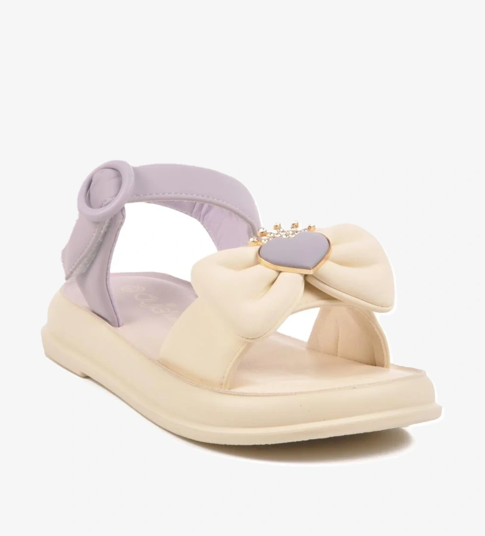 Guja Lila Yeşil Tekstil Kız Çocuk Sandalet 25y600-5 F model görseli