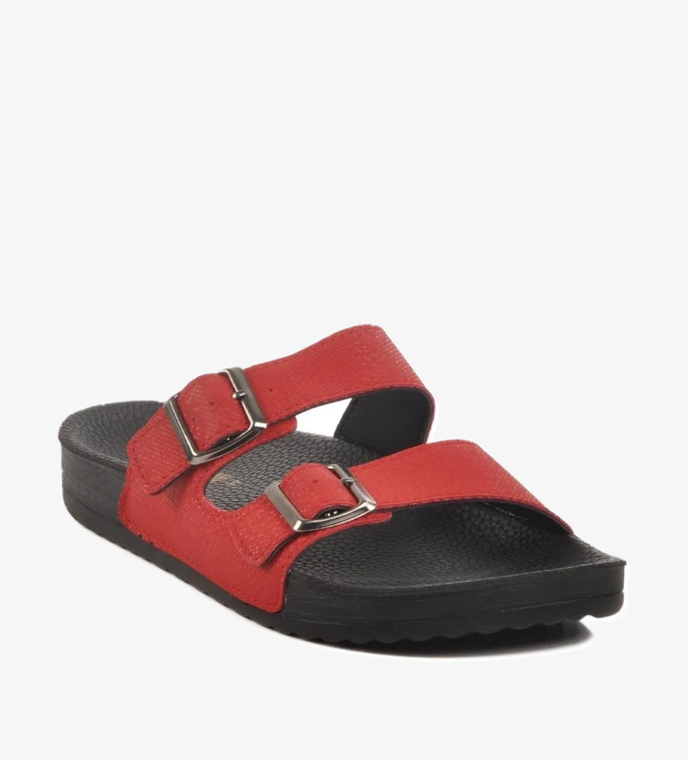 Ayakmod Kırmızı Platin Kadın Terlik Bento 43.001 Z model görseli