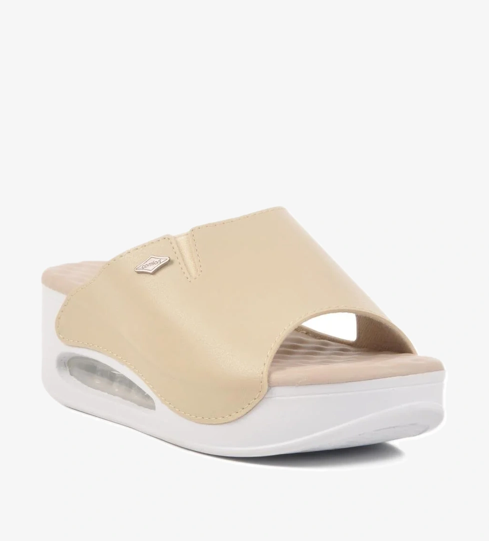 Bej Air Taban Kadın Terlik 100-962 Z - Görsel 1