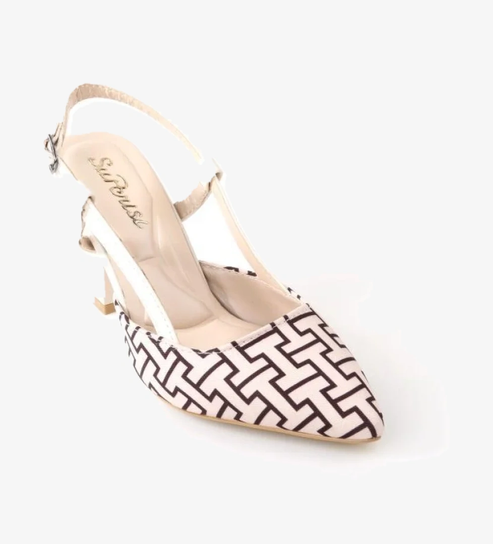 Sprs 02719 8 Cm Topuklu Kadın Stiletto Ayakkabı 02719