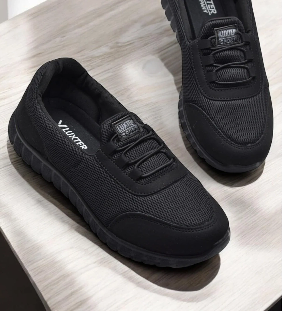 1812 Ortopedik Taban Yazlık Kadın Spor Ayakkabı Bağcıksız Babet Esnek Taban - Görsel 1