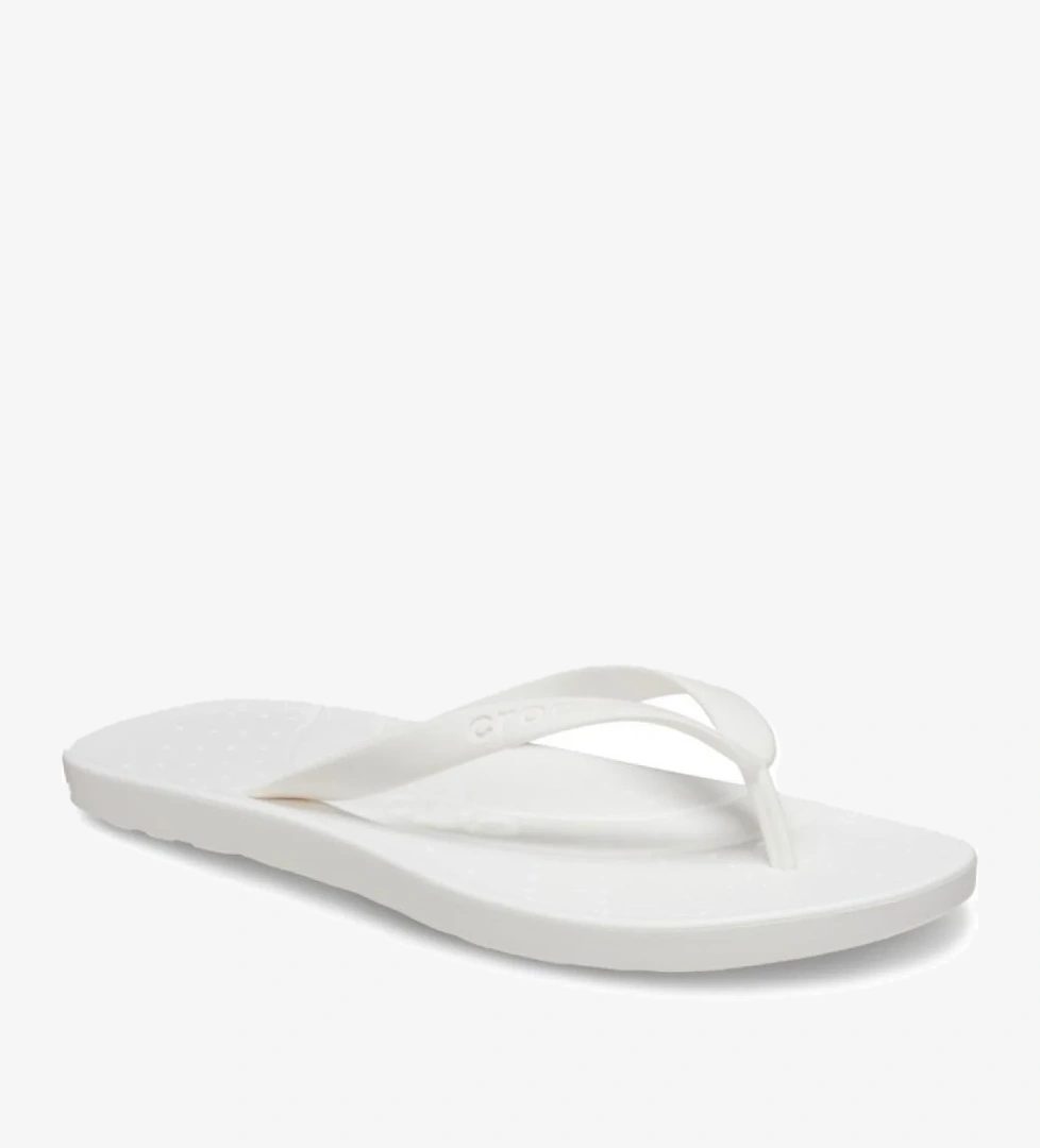 Crocs 210089 Flip Siyah Beyaz Unisex Terlik model görseli