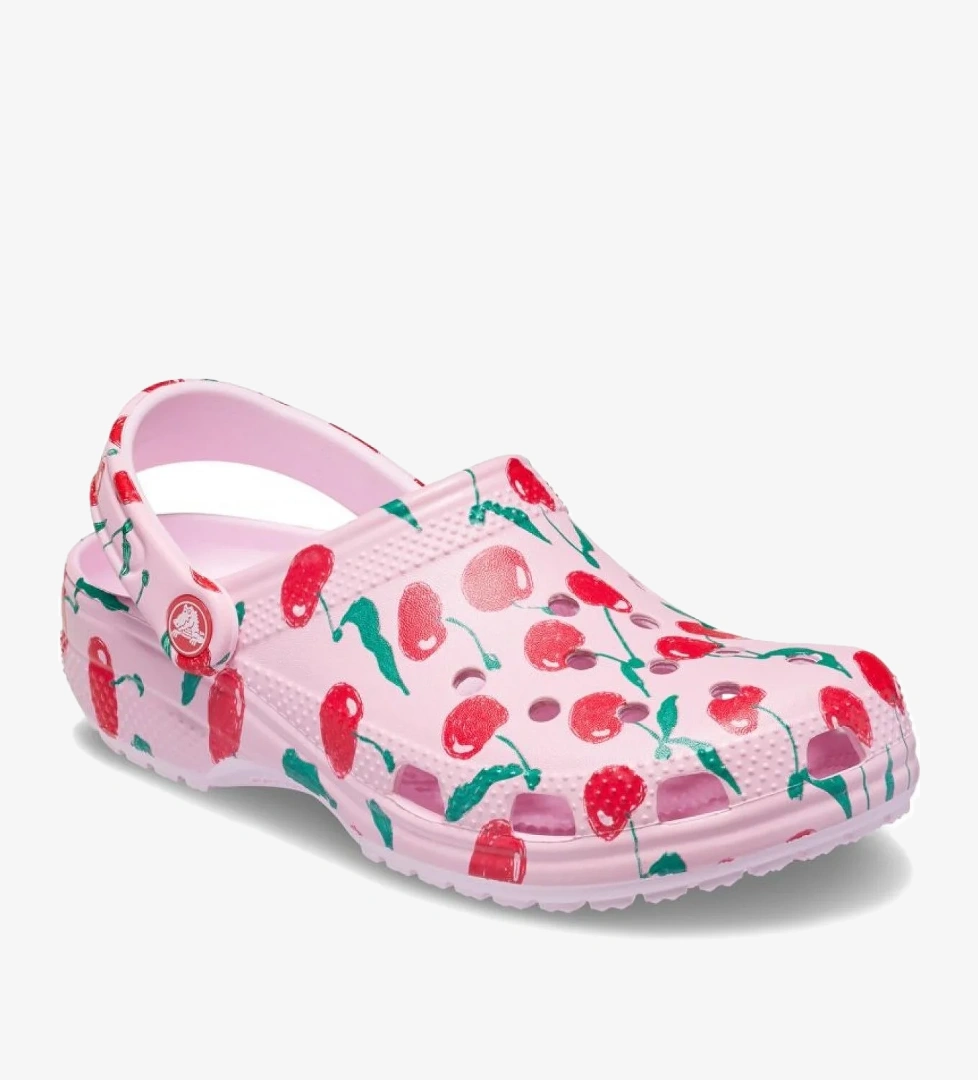 Crocs 211008 Classic Fresh Fruits Clog Pembe Unisex Terlik model görseli