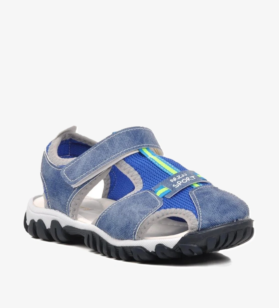 Walkway Arzen 24-418-F Mavi Ortopedik Erkek Çocuk Sandalet model görseli