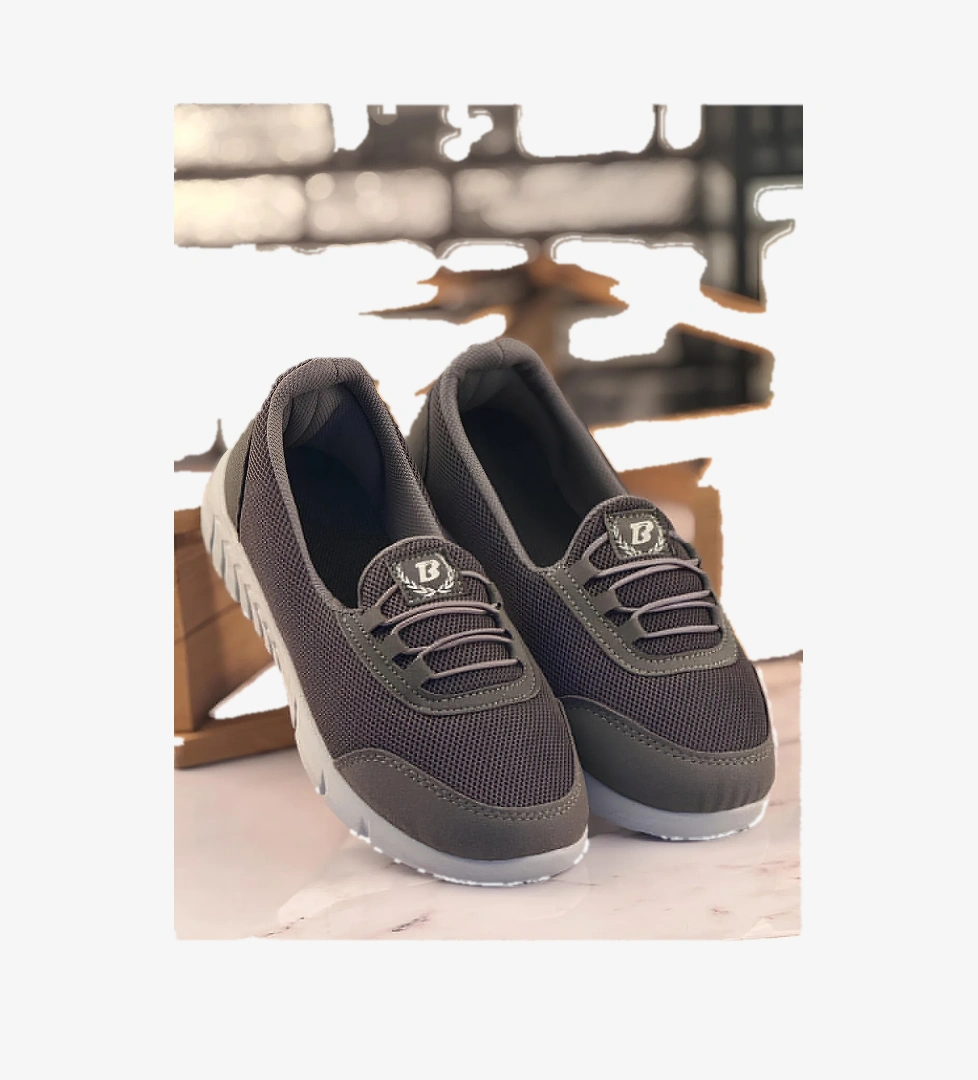 Kadın Günlük Babet Gri