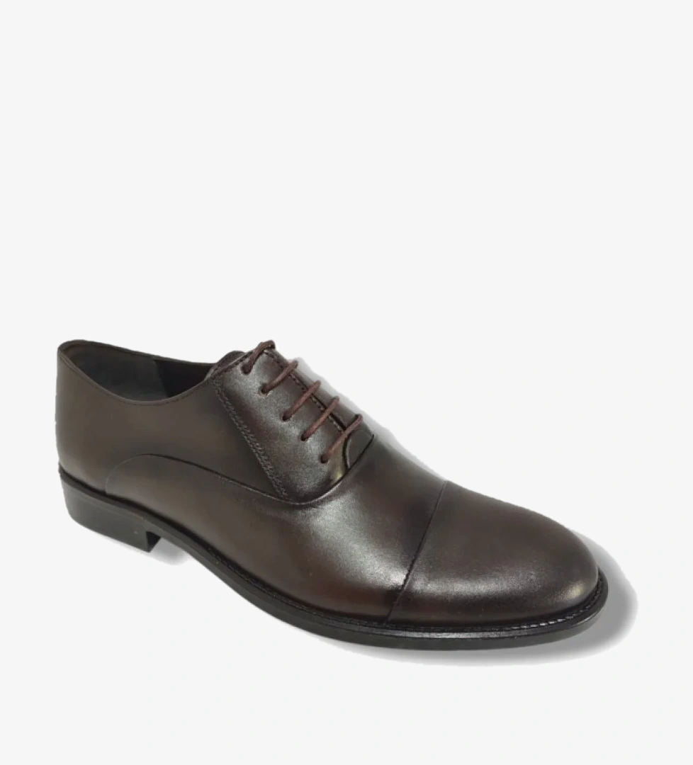 Murat 450-25 Hakiki Deri Jurdan Bağcıklı Erkek Ayakkabı 38-39 - Görsel 1