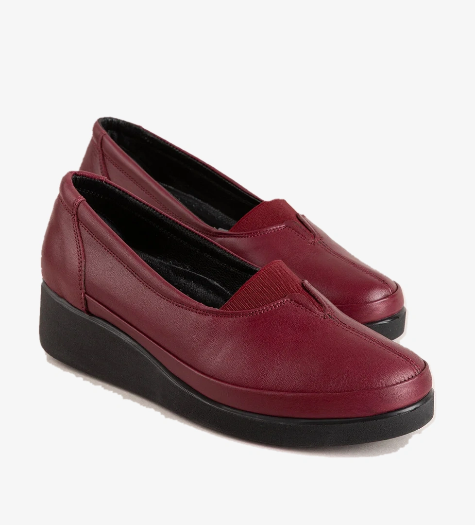 Gondol İçi Dışı Hakiki Deri Yumuşak Dokulu Günlük Ayakkabı ndr.101