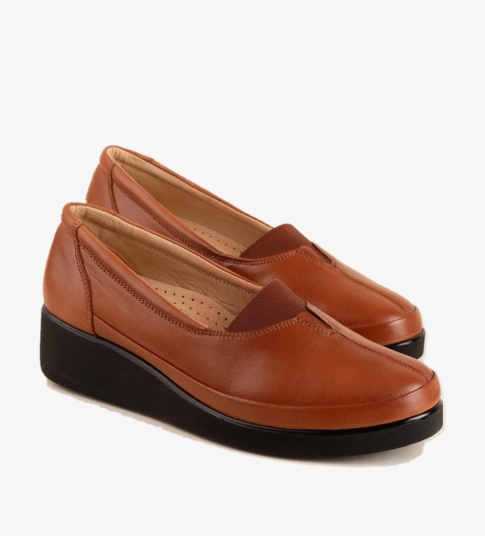 Gondol Kundura Gondol İçi Dışı Hakiki Deri Yumuşak Dokulu Günlük Ayakkabı Ndr.101 model görseli