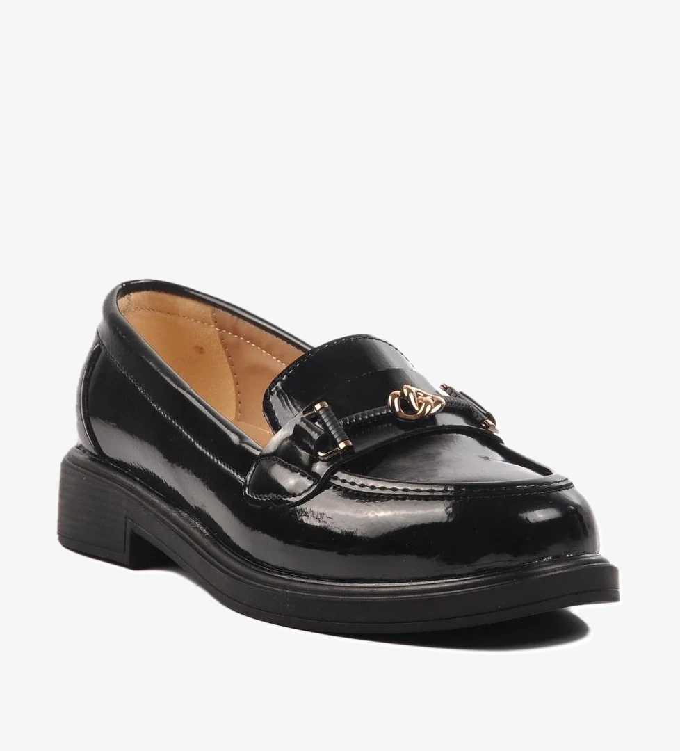 572415 Z Siyah Rugan Kadın Günlük Ayakkabı - Görsel 1