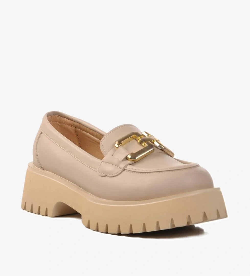 Ayakmod 572397 Z Siyah Bej Kadın Günlük Ayakkabı model görseli