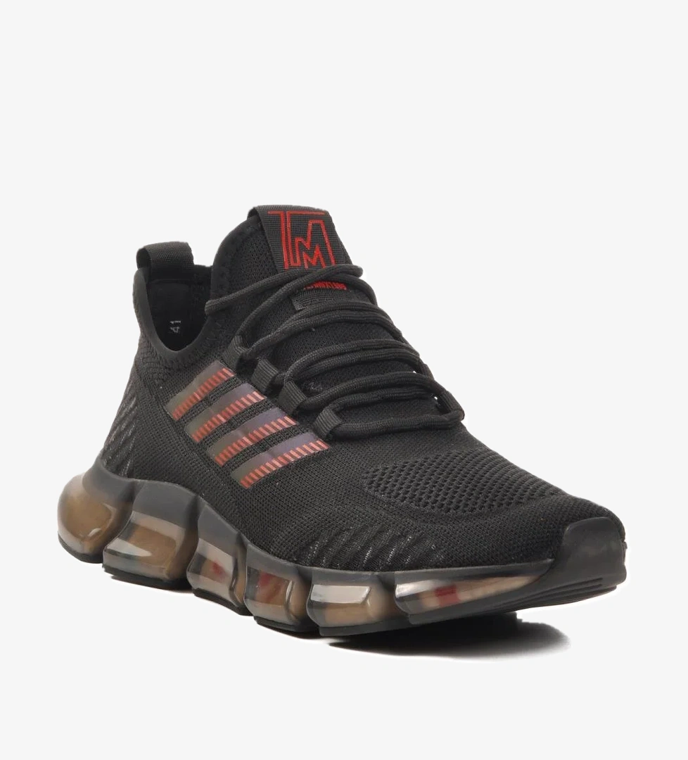 24Y591 M Siyah Erkek Spor Ayakkabı