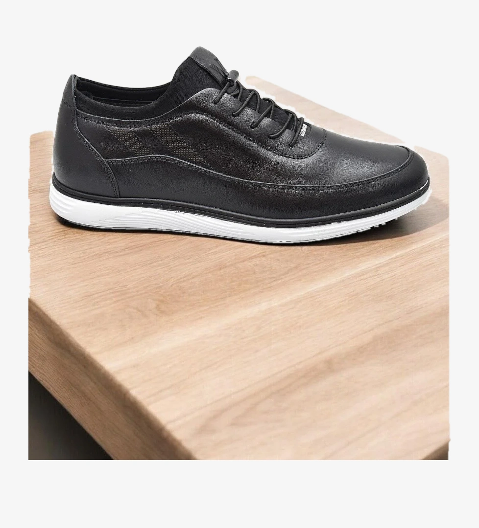 TAB4965 Ortopedik Günlük Hakiki Deri Erkek Ayakkabı Casual Erkek Deri Ayakkabı - Görsel 1