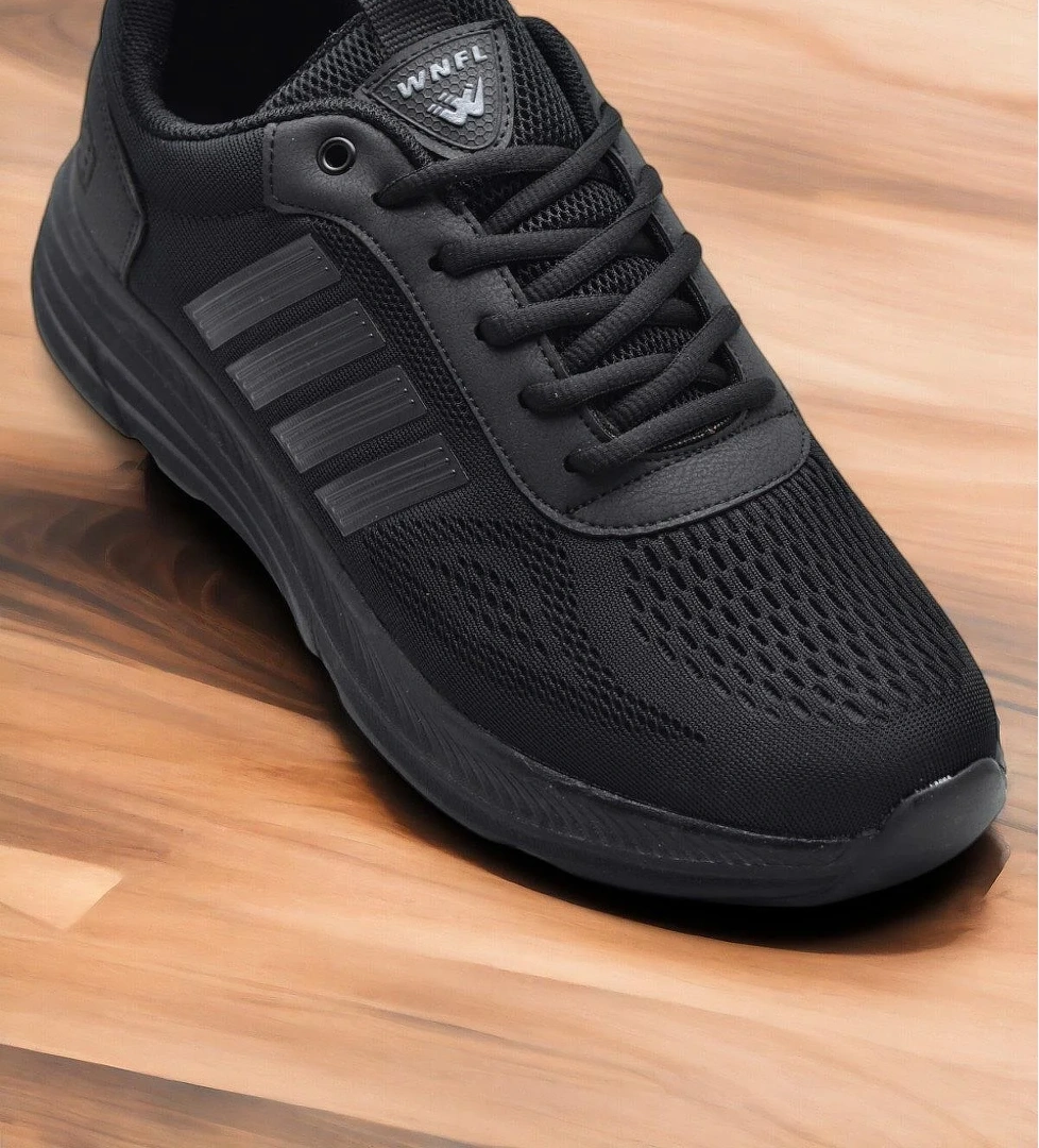 Ispartalılar Ispartalılar Siyah 4310 Tam Ortopedik Taban Erkek Spor Ayakkabı Yazlık Hafif Eva Taban Günlük Erkek Spor Ayakkabı Sneaker | Flo Siyah - 1. görsel