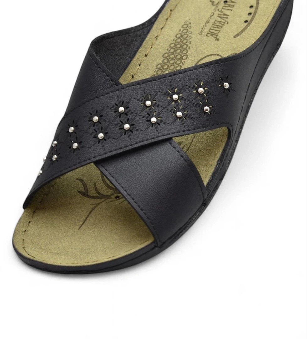 Ispartalılar 140504 CV TAM Ortopedik Taban Günlük Kadın Terlik 41 42 numara Kadın Terlik model görseli