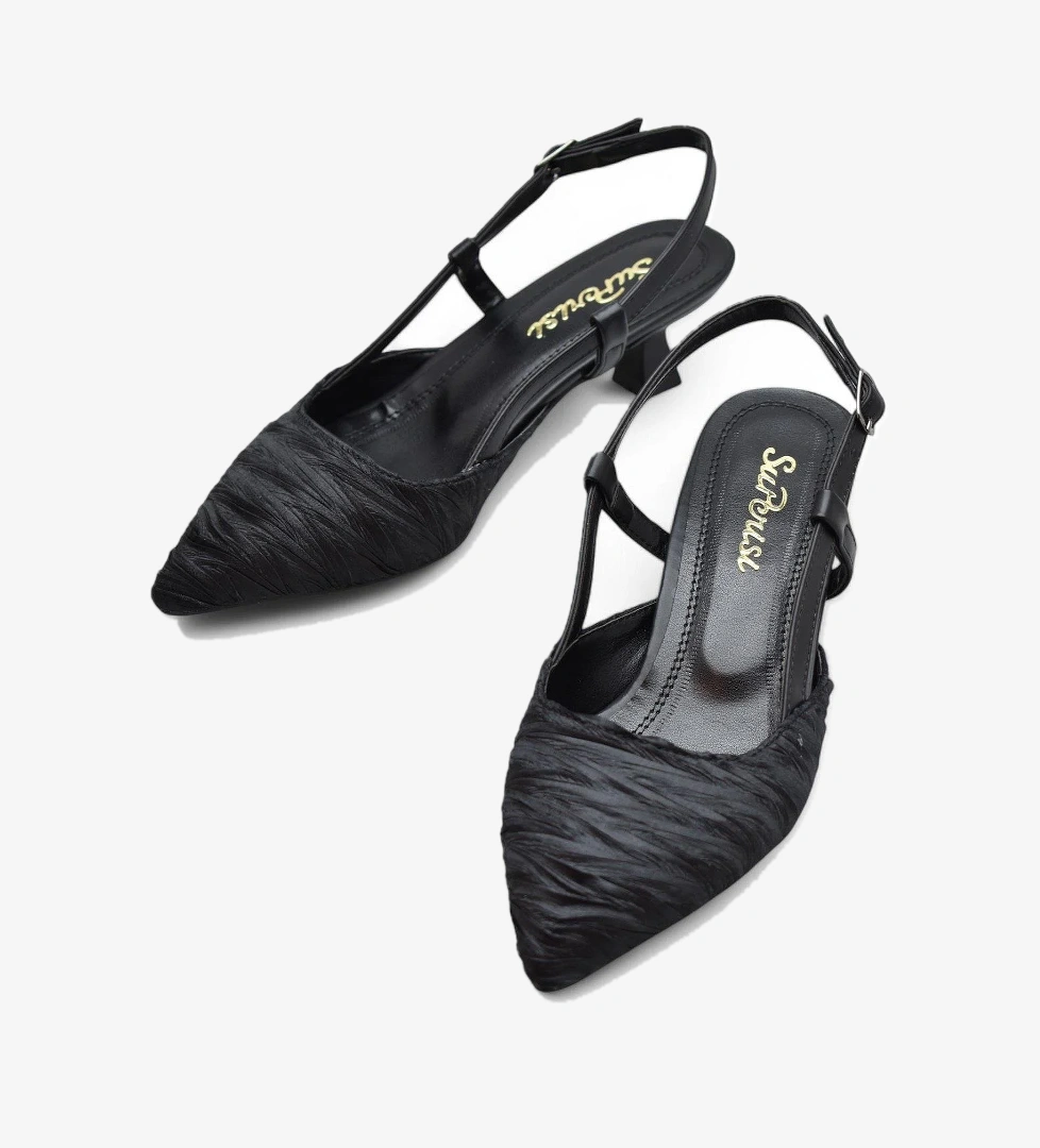 9827 Kadın Topuklu Ayakkabı 4 cm Abiye Düğün Nişan Kına Gecesi Ayakkabısı