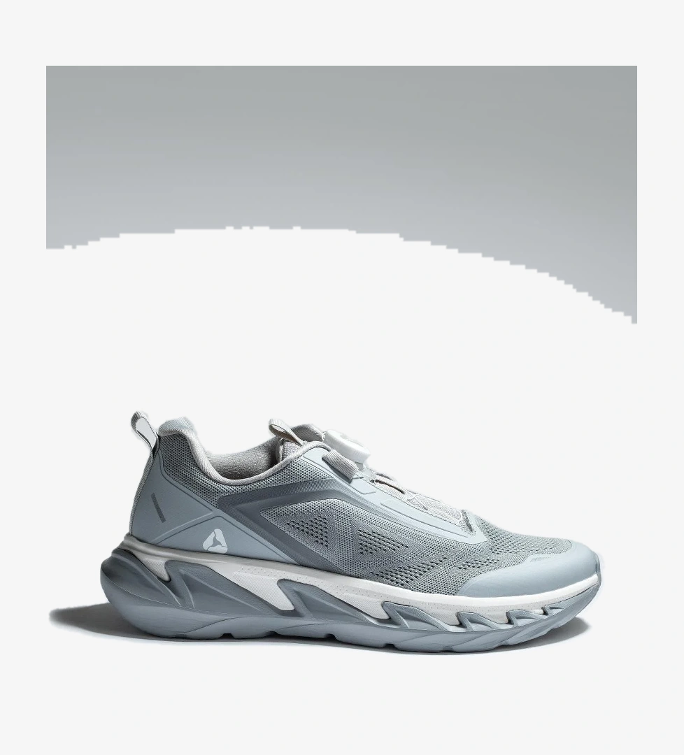 Nefes Alabilen File Yapı, Hafif EVA Taban, Bağcıklı Günlük Ayakkabı