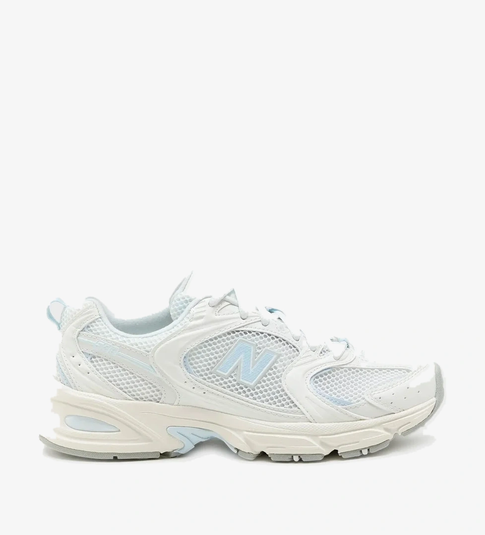 Bayan Ayakkabı U530CSD BEYAZ-MAVİ - Görsel 1