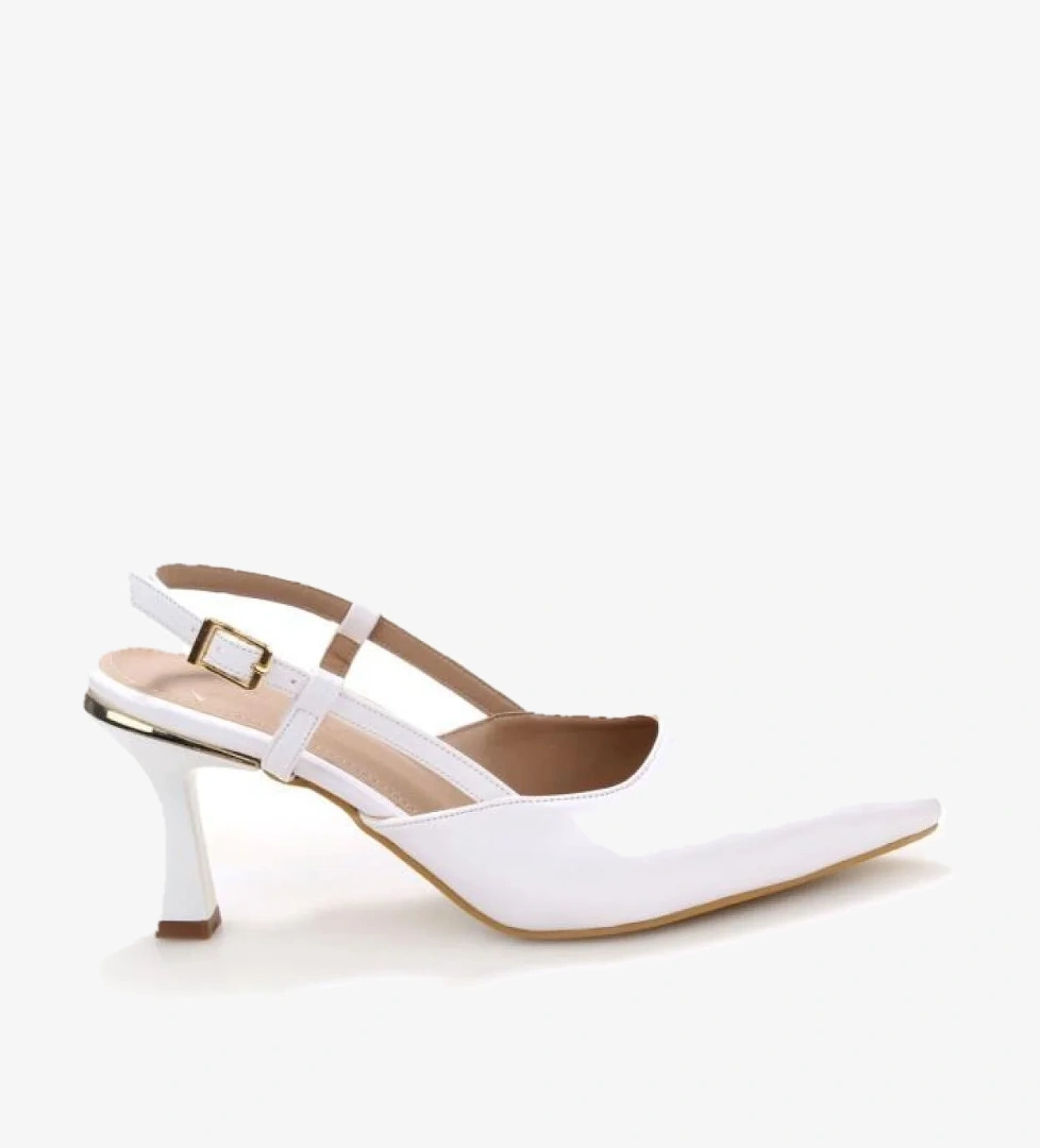 Pisagor Ps-32500 Kadın Arkası Açık Topuklu Ayakkabı