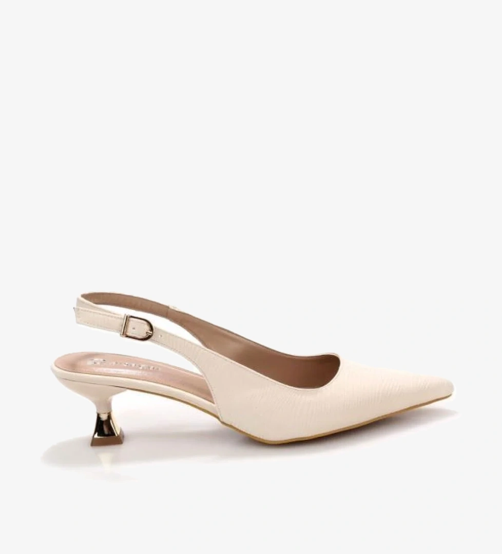 Pisagor Ps-31960 Kadın 4 Cm Arkası Açık Ayakkabı