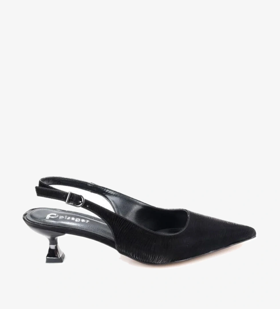 Pisagor Ps-31960 Kadın 4 Cm Arkası Açık Ayakkabı