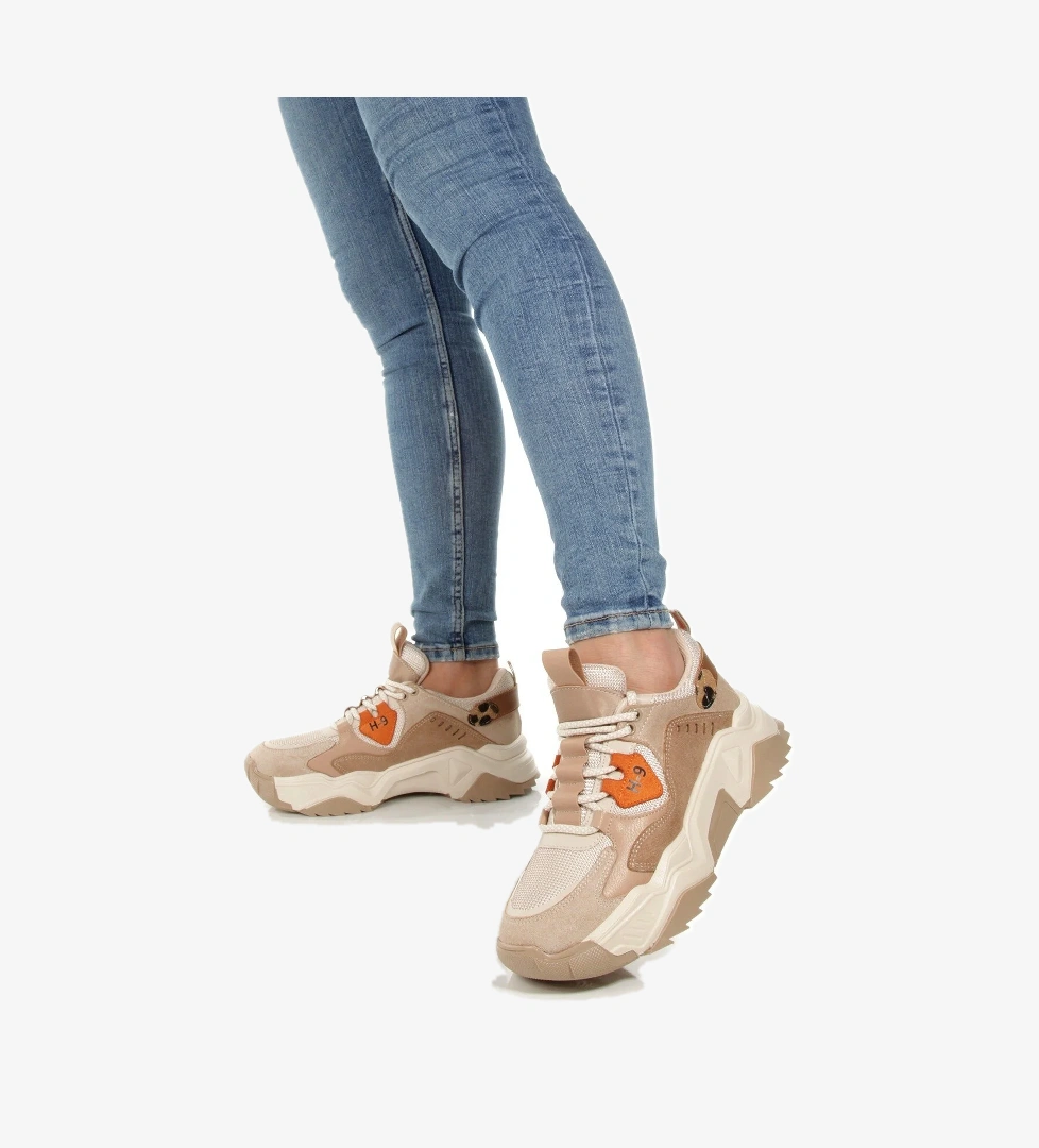 H9 Ten Leopar Sneaker Günlük Spor Ayakkabı