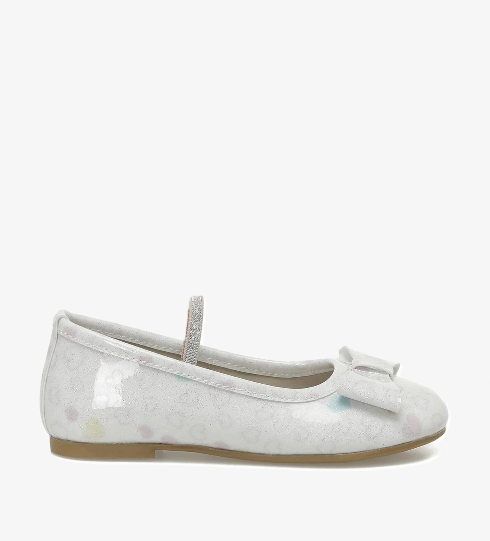 LARA P 5FX Beyaz Kız Çocuk Babet - Görsel 1