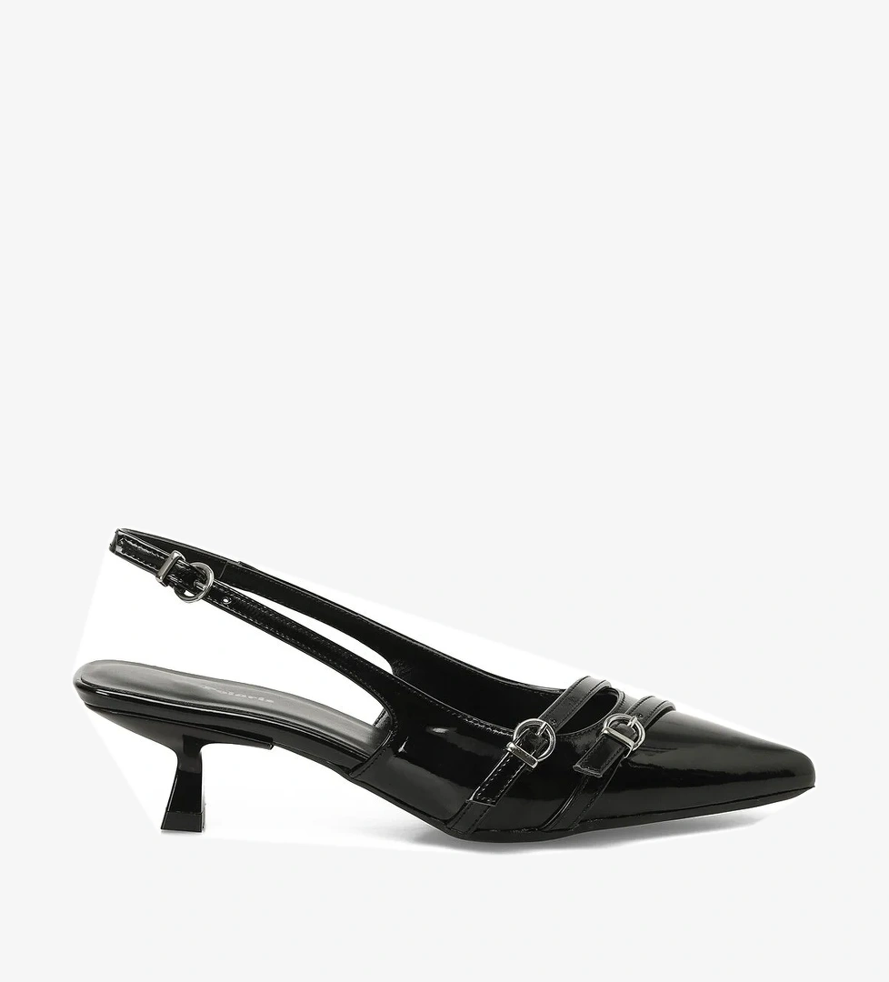 325027.Z 5FX Siyah Kadın Topuklu Ayakkabı - Görsel 1