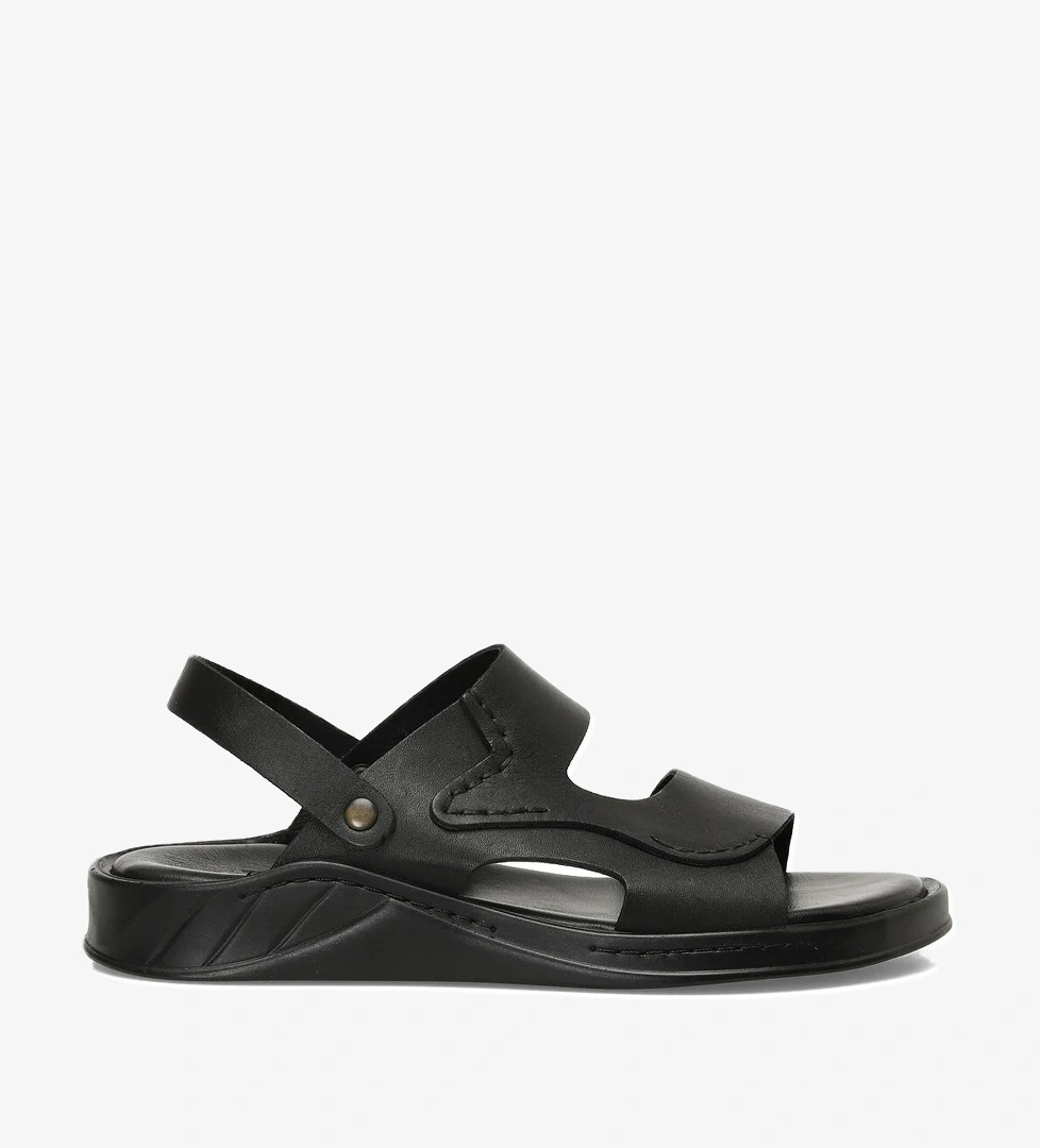 INCI CAPER 5FX Siyah Erkek Sandalet - Görsel 1