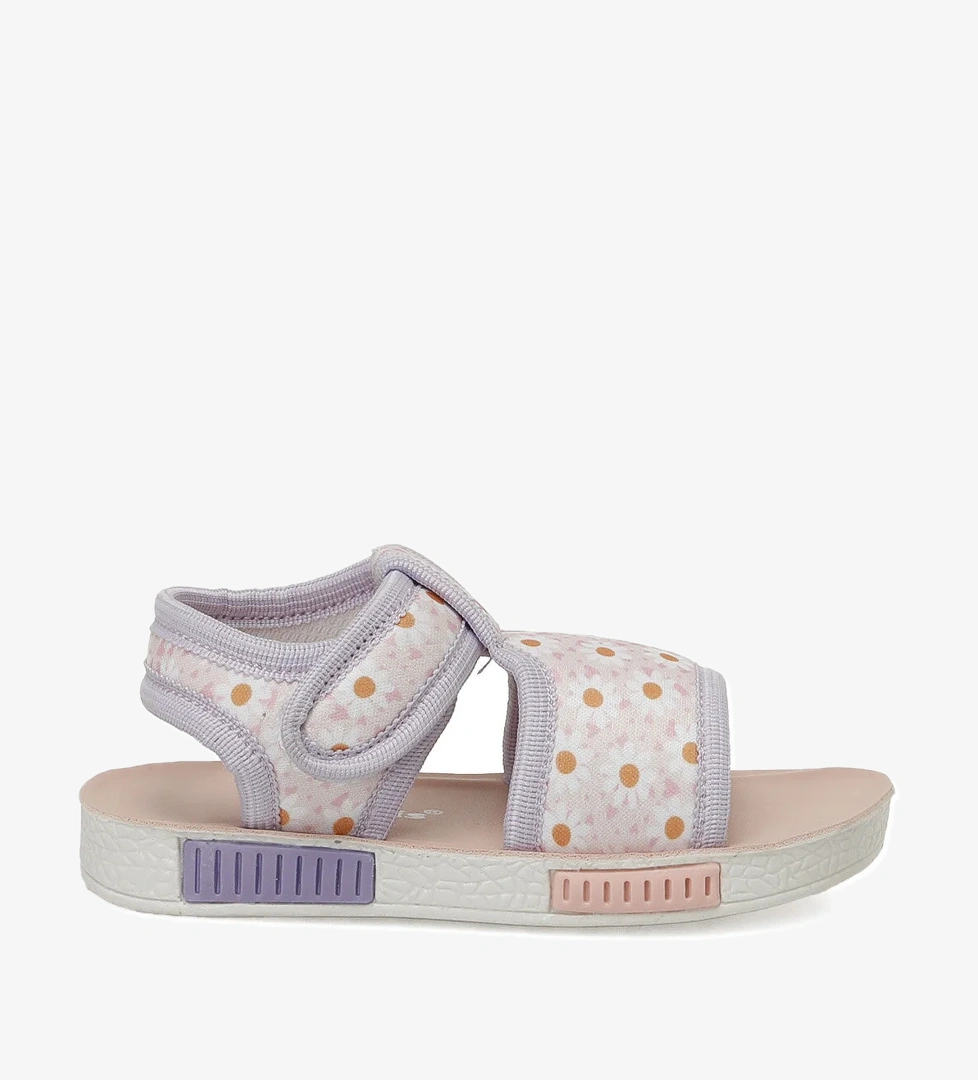 RUNDIA.I5FX Pudra Kız Çocuk Sandalet - Görsel 1