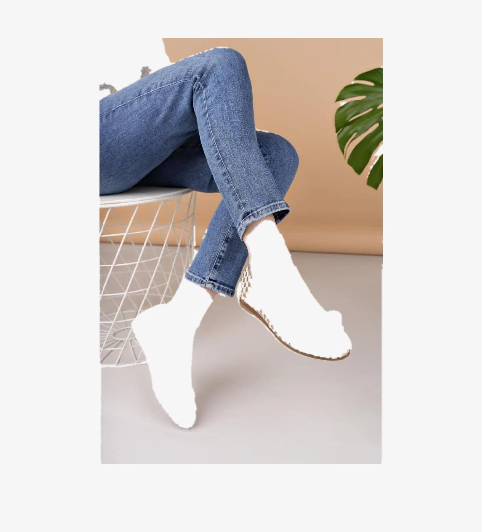 D25ya 525 Hakiki Deri Kadın Babet