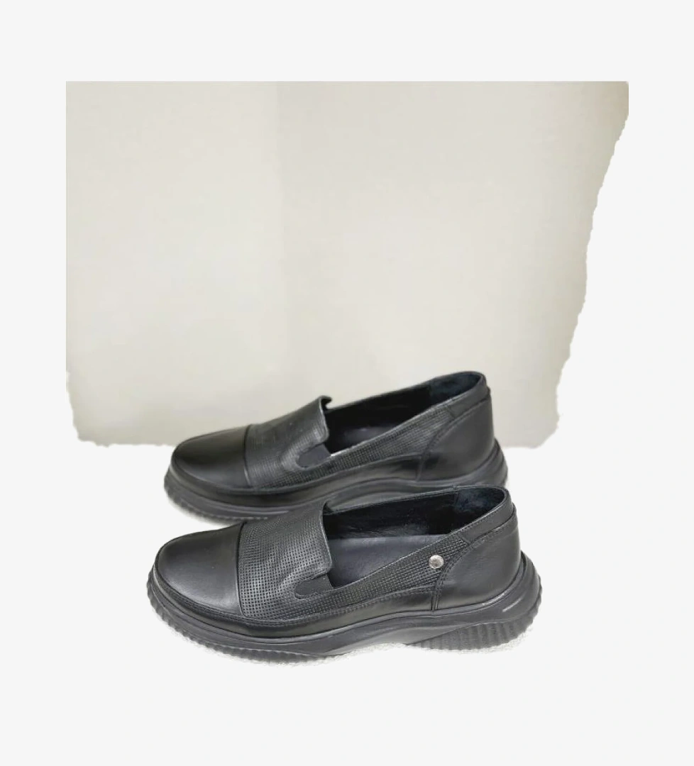 D25YA-3420 HAKİKİ DERİ ORTOPEDİK GÜNLÜK AYAKKABI KADIN - Görsel 1