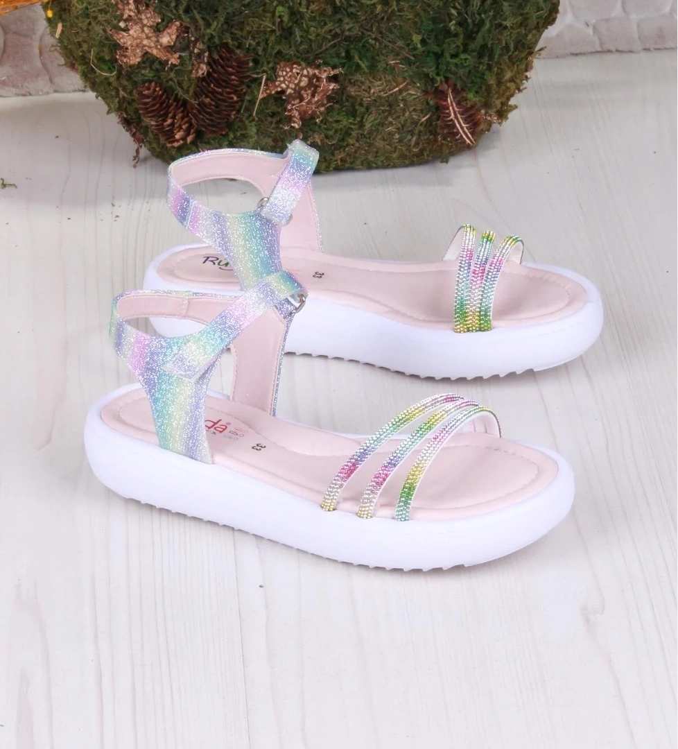 35574 Rüya Anatomik Rahat Kız Çocuk Sandalet - Görsel 1