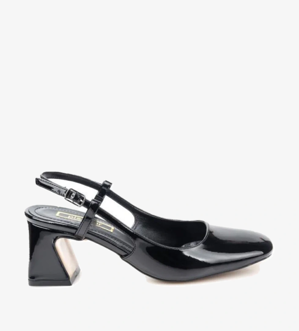 Pisagor Ps-33330 Kadın Klasik 6 Cm Topuklu Ayakkabı