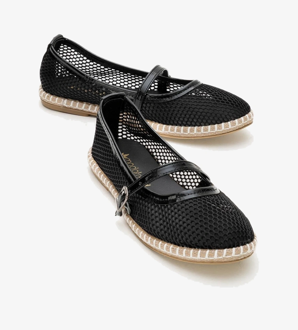 Fileli Kutlu Tek Biyeli Kadın Babet SİYAH