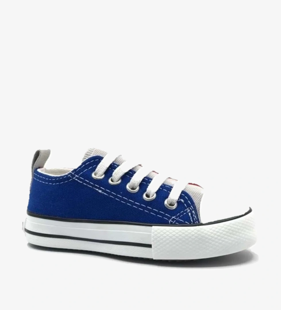 Luis Unisex Çocuk Keten Konvers Ayakkabı