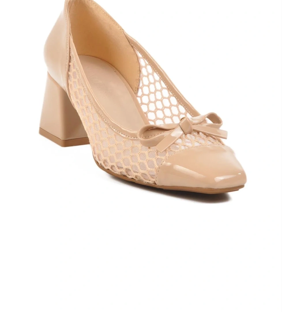 Ten Rugan Tekstil Kadın Abiye Ayakkabı 250230 Z