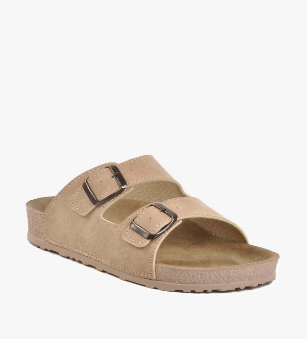 20-972 Z Bej Kadın Anatomik Terlik