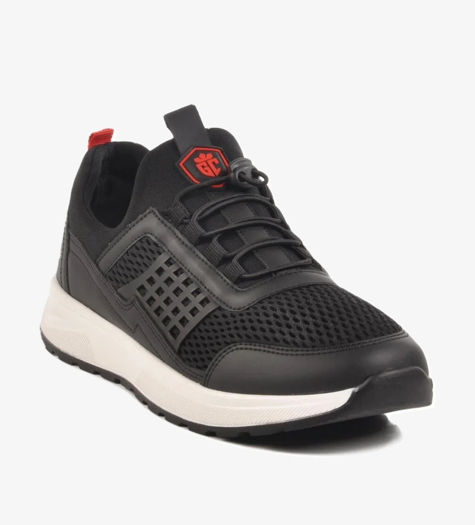 906 M Siyah-Kırmızı Erkek Spor Ayakkabı - Görsel 1