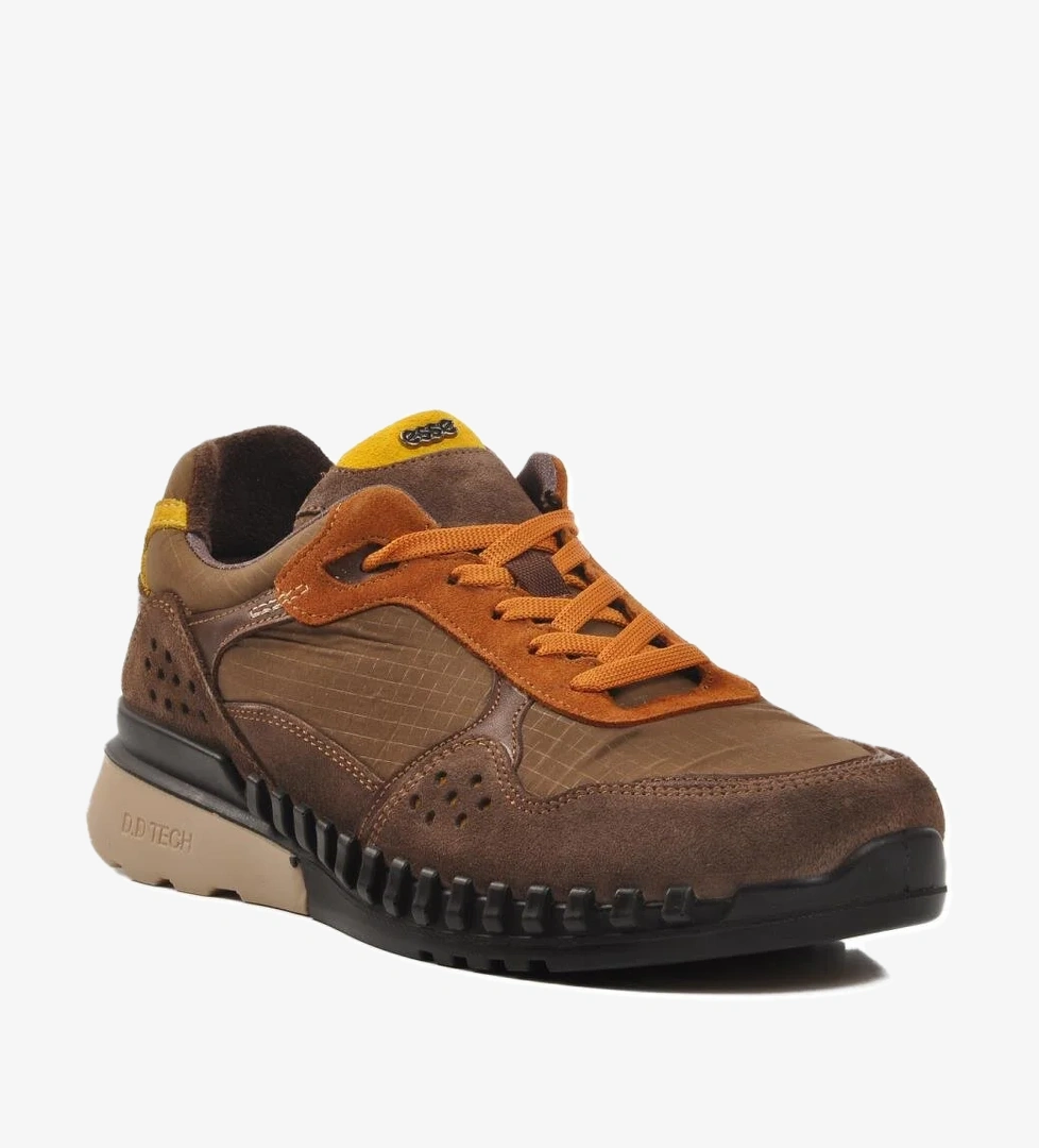 6220 Antrasit Hakiki Deri Ortopedik Erkek Günlük Ayakkabı - Görsel 1