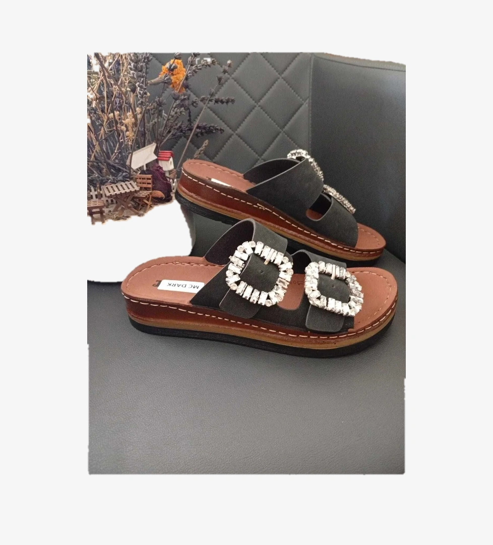 37145 DOLGU TOPUKLU OROTPEDİK DİKİŞLİ TABAN TAŞLI TERLİK