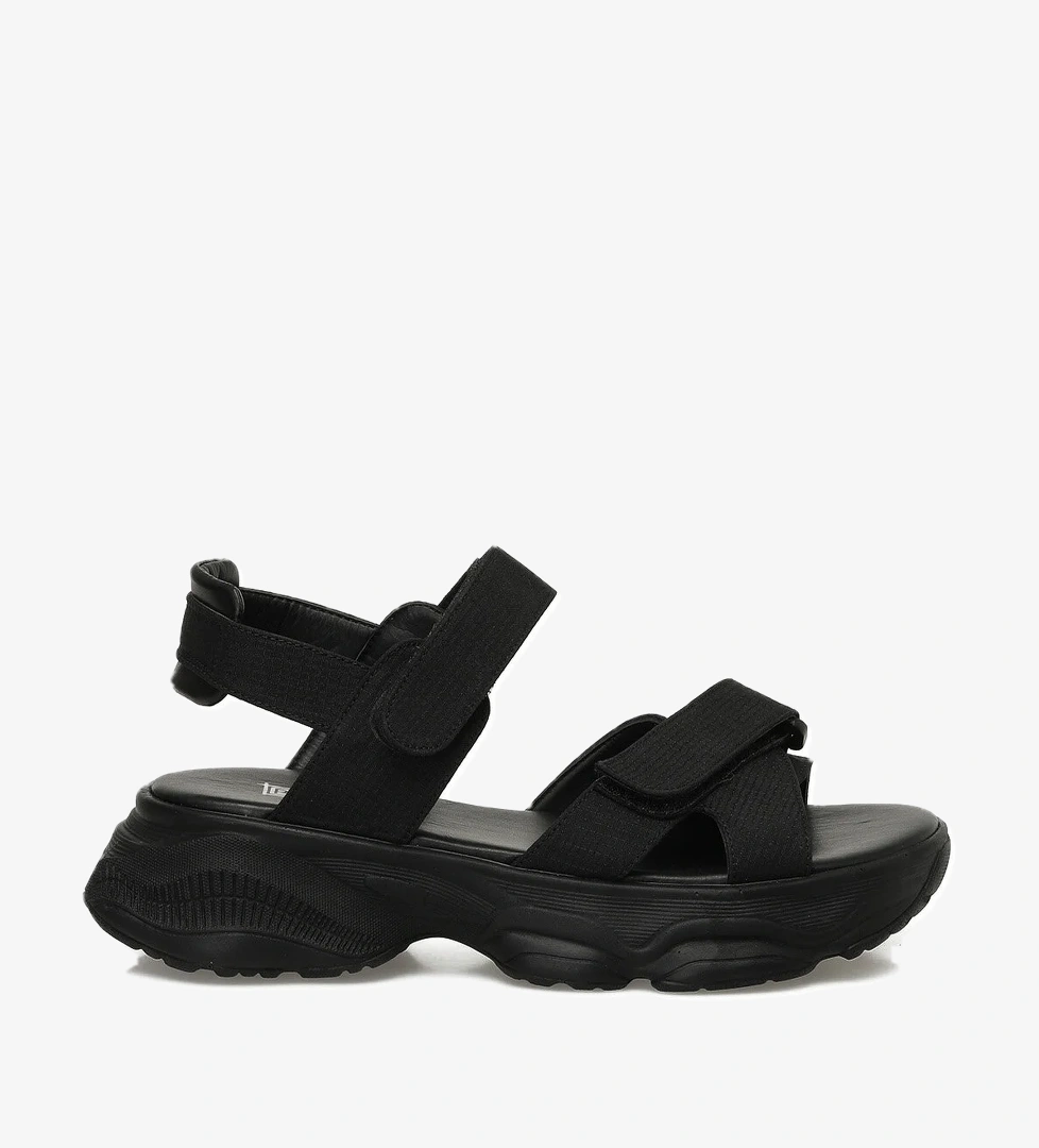 25S-600 5FX Siyah Kadın Spor Sandalet - Görsel 1