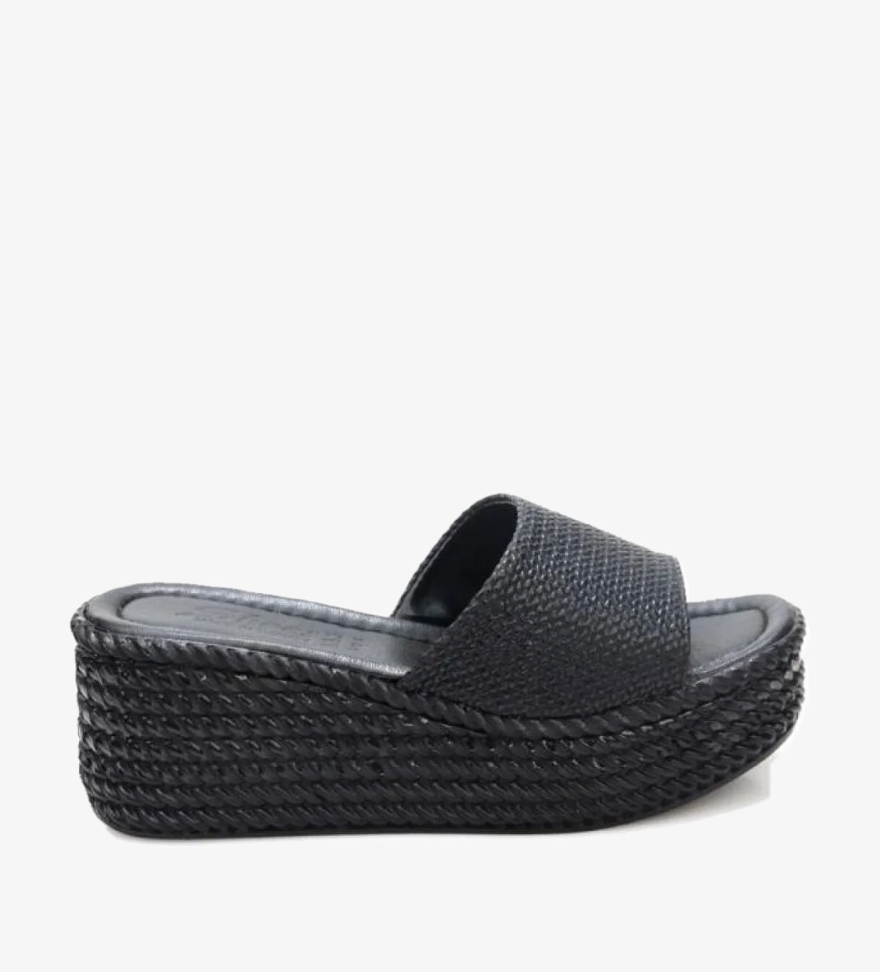 Papuçcity Hco 03239 Dolgu Topuk Kadın Günlük Terlik