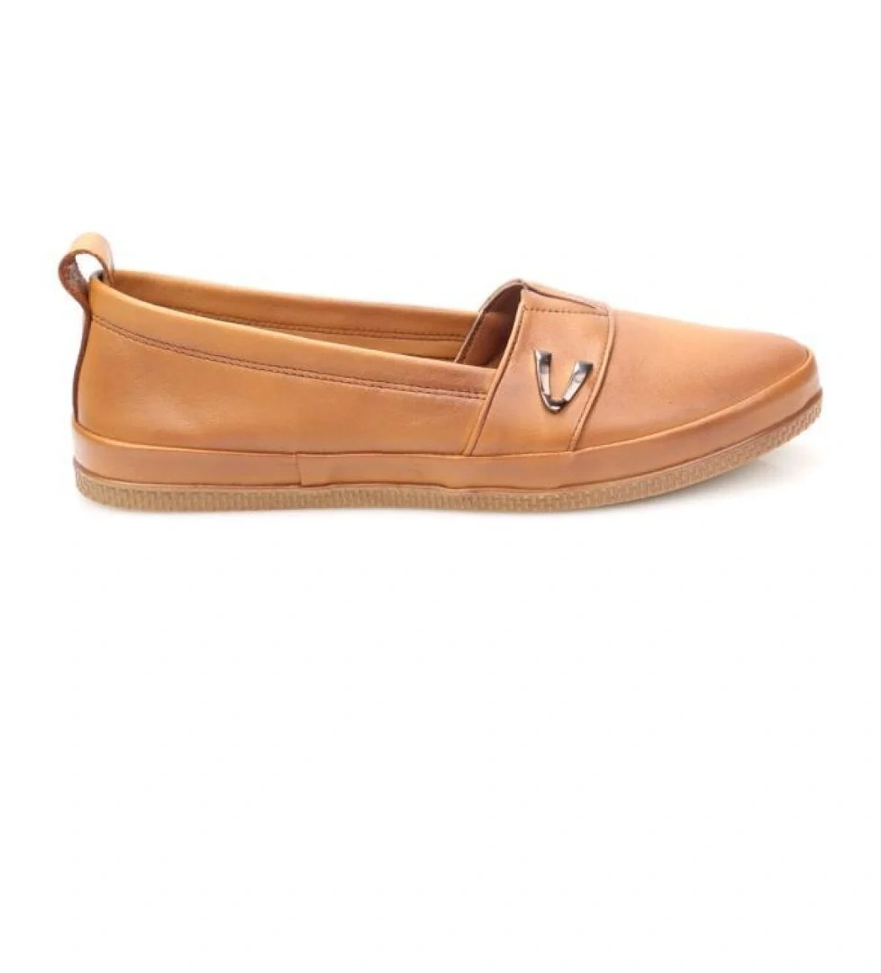 Pisagor Ps-32280 Ortopedik Kadın Günlük Deri Ayakkabı - Görsel 1