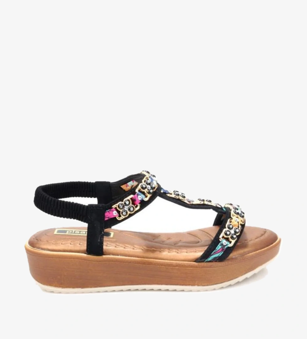 Pisagor 31350 Ortopedik Kadın Günlük Taşlı Sandalet