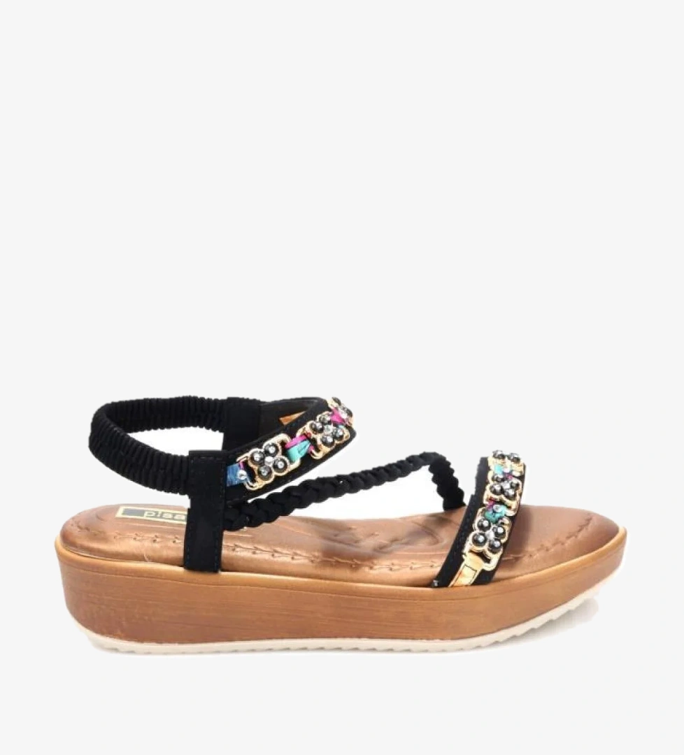 Pisagor 31340 Ortopedik Kadın Günlük Taşlı Sandalet