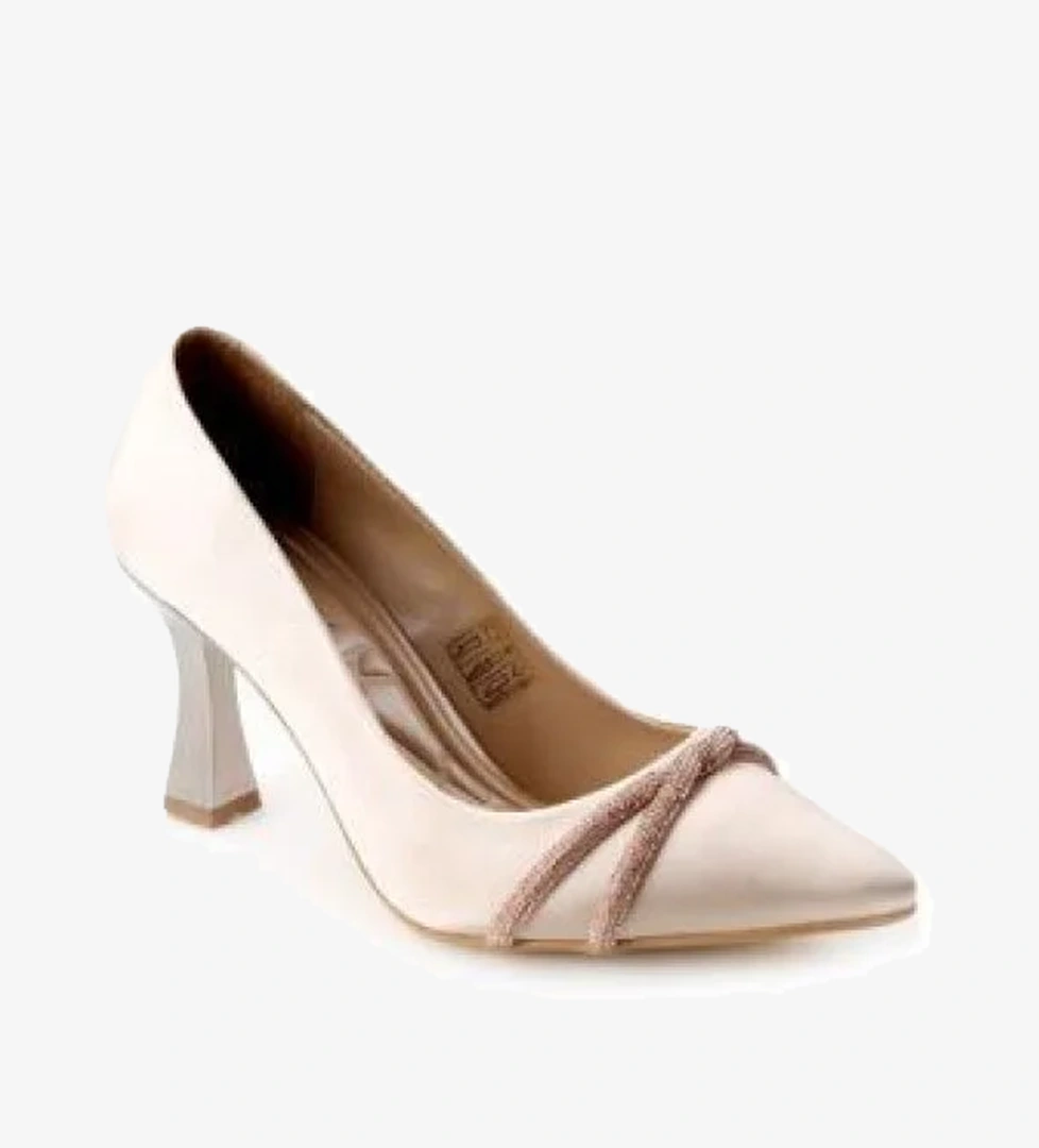 Synergy 02113 8 Cm Topuklu Kadın Stiletto Abiye Ayakkabı - Görsel 1