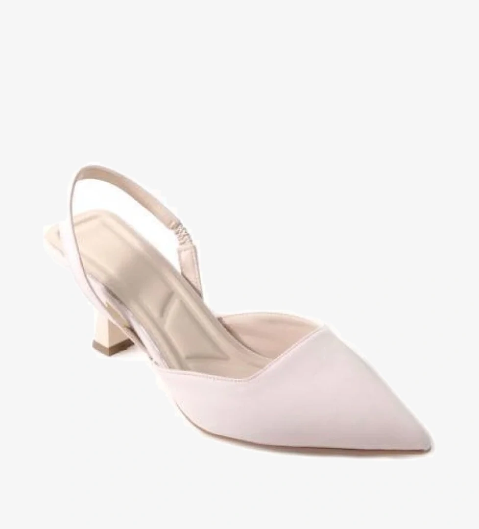 02804 Kadın Stiletto Arkası Açık Ayakkabı